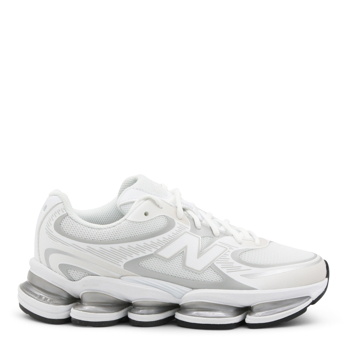 Silver 2000 WHITE AND SILVER 2000 SNEAKERS – Lclub