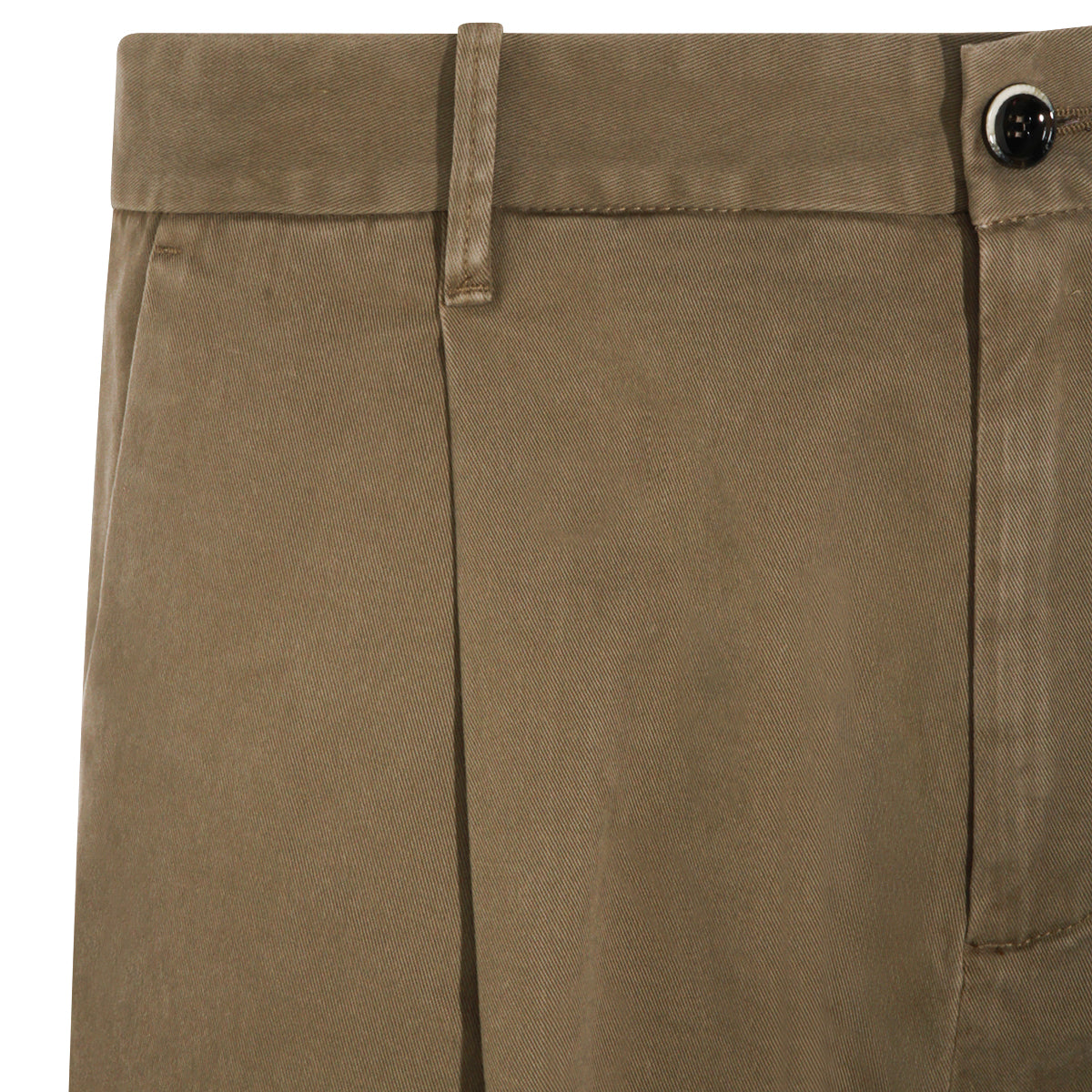 OLIVE COTTON PANTS