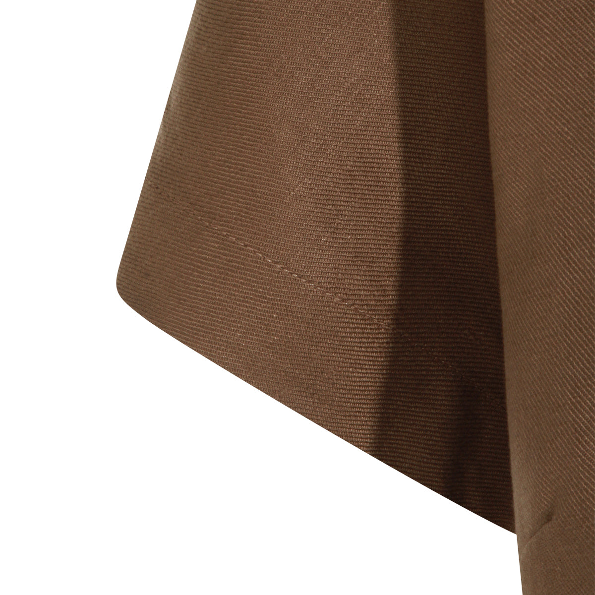 BROWN LINEN TOP