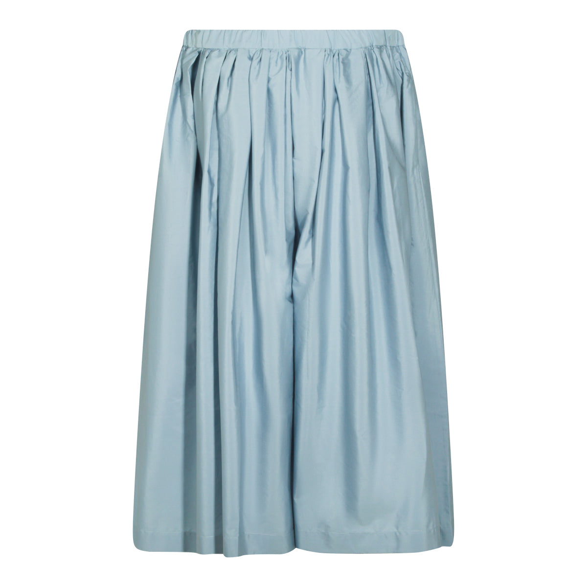 LIGHT BLUE COTTON SKIRT