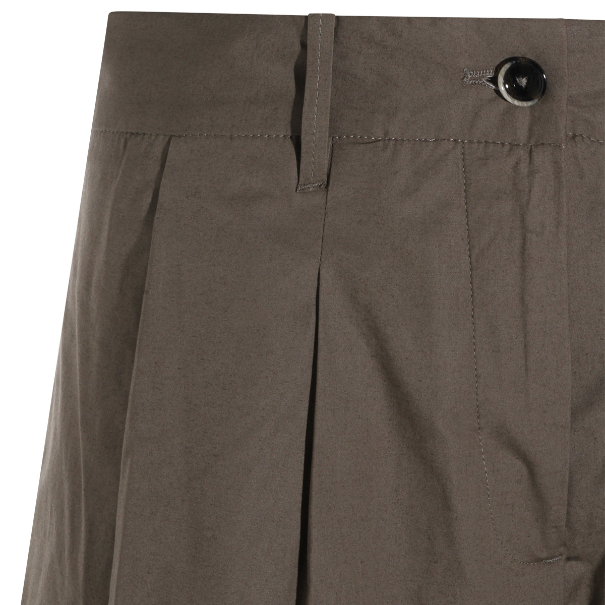 BROWN COTTON JEANS