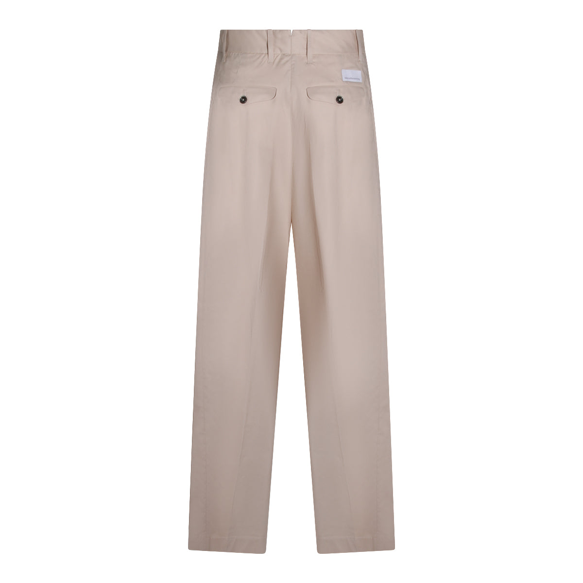 BEIGE COTTON JEANS