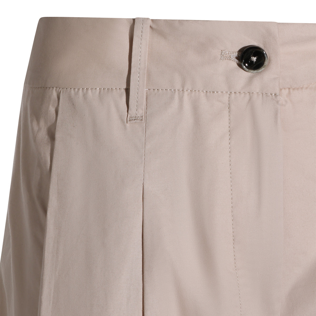 BEIGE COTTON JEANS
