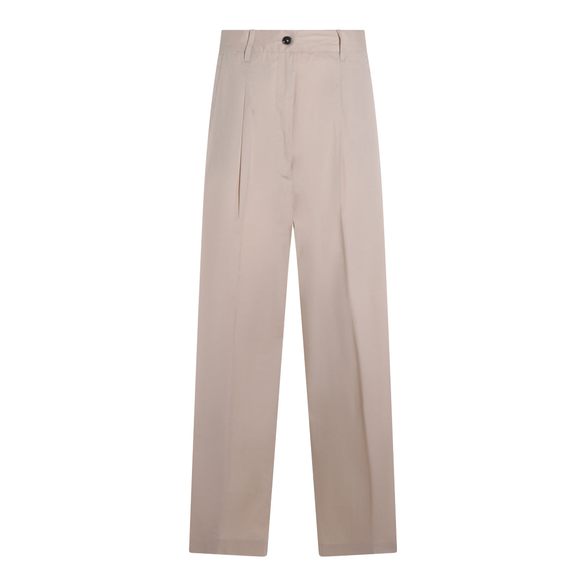 BEIGE COTTON JEANS