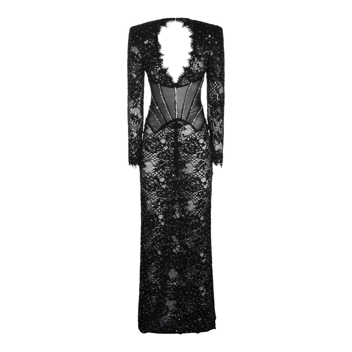 BLACK MAXI DRESS