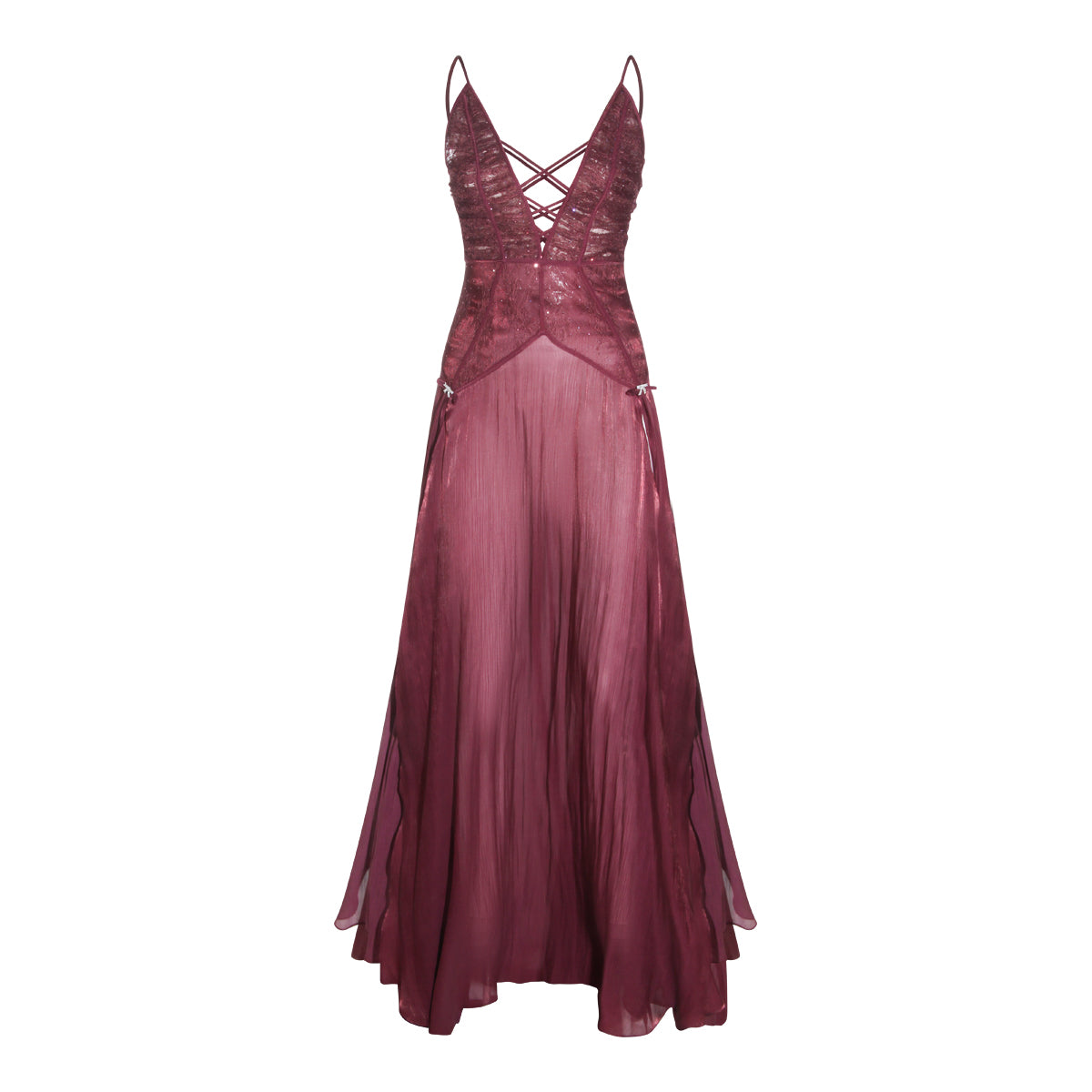 DARK PURPLE MAXI DRESS