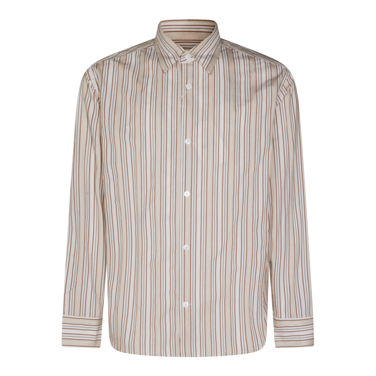 BEIGE COTTON SHIRT