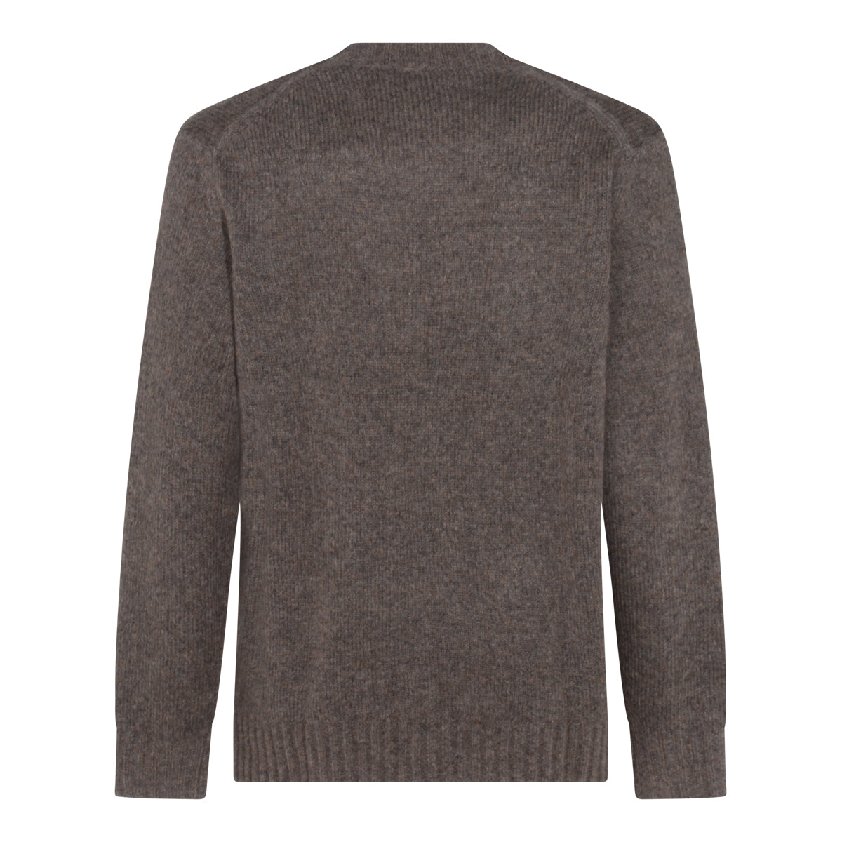 GREY WOOL KNITWEAR