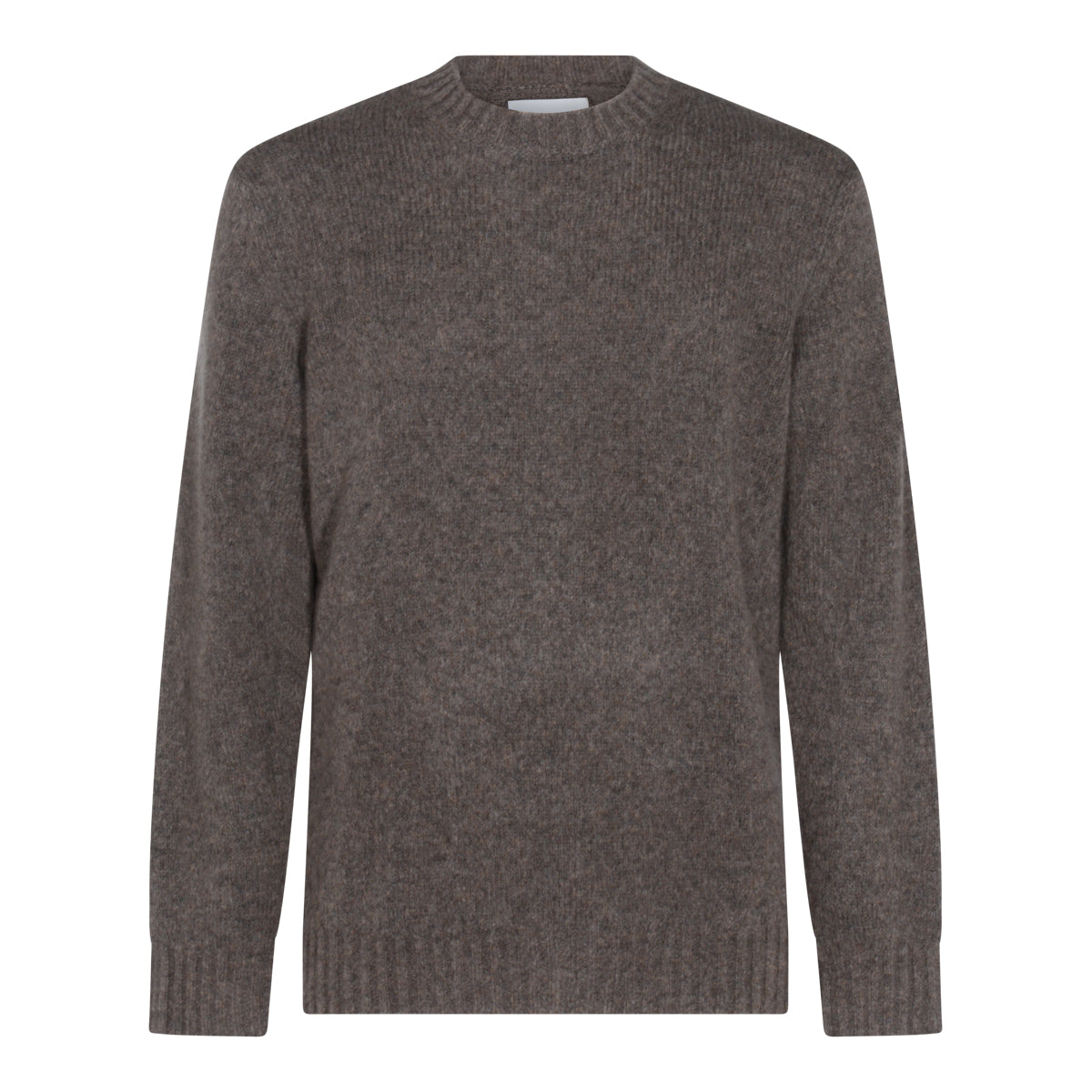 GREY WOOL KNITWEAR