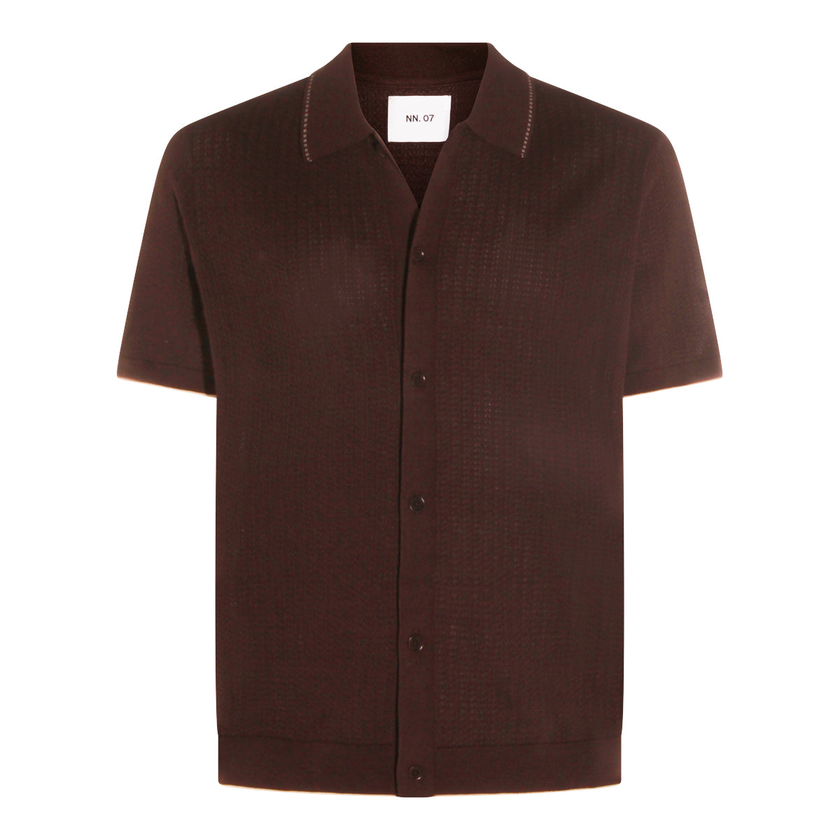 BROWN COTTON SHIRT