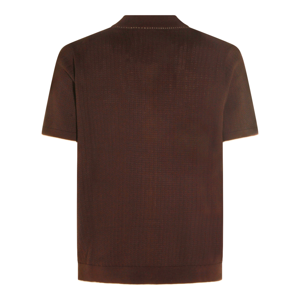 BROWN COTTON SHIRT