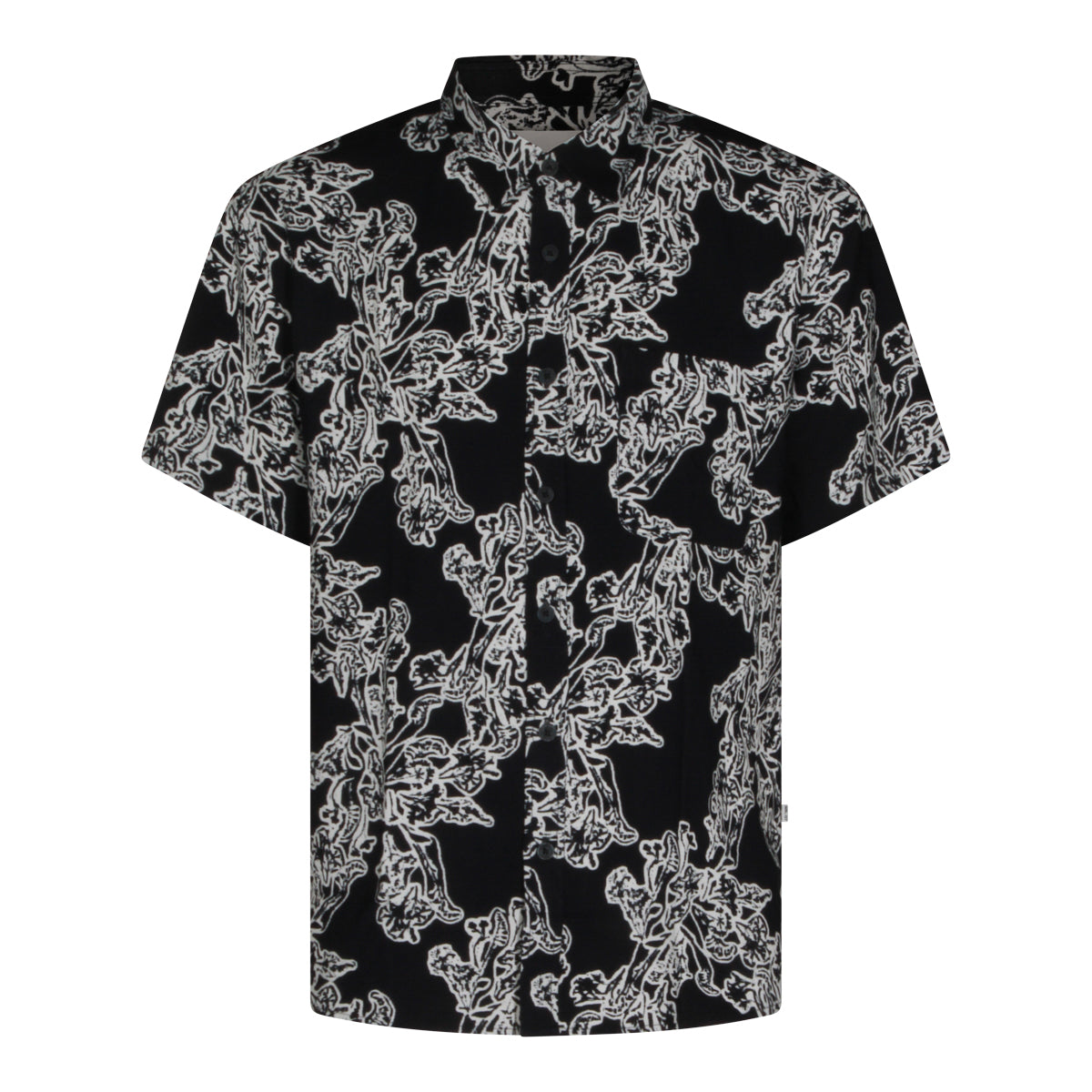 DARK BLUE COTTON SHIRT