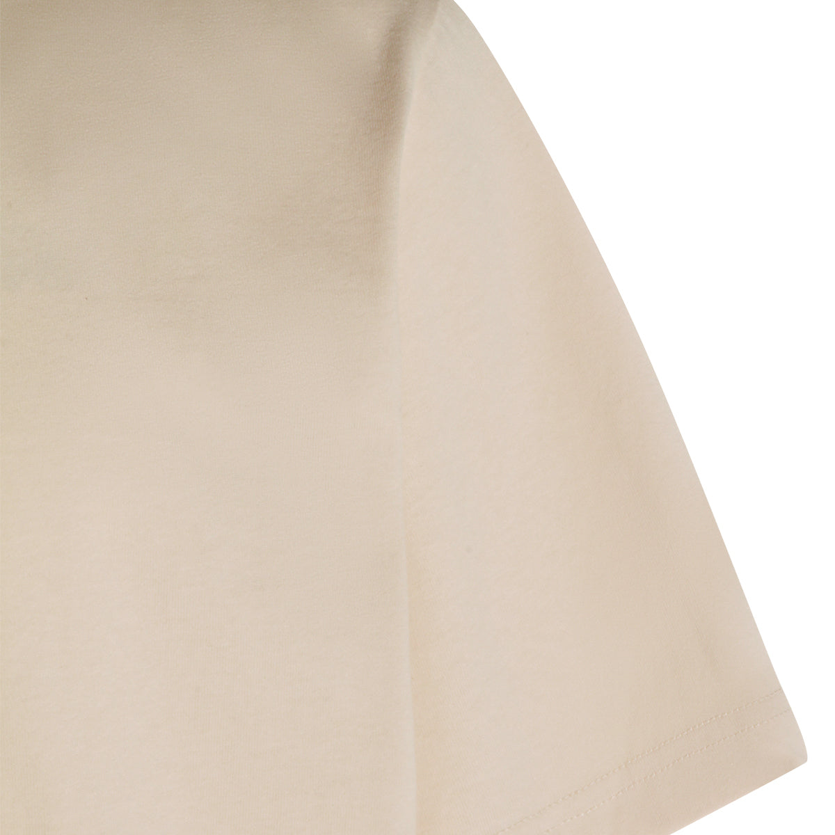 BEIGE COTTON T-SHIRT