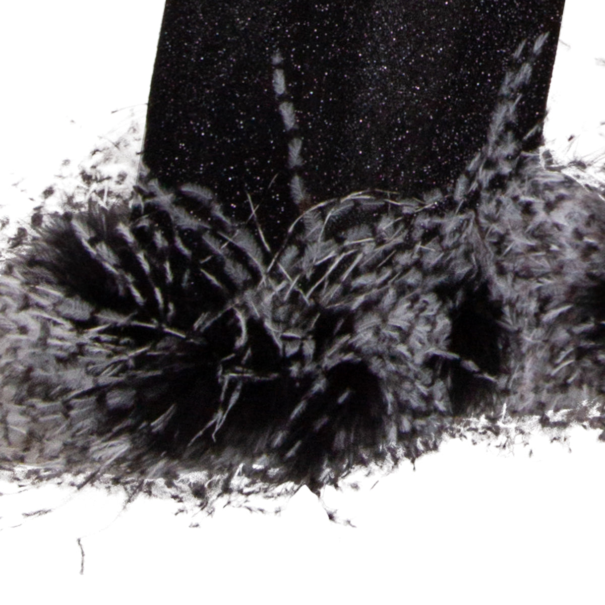 BLACK LUMIERE PLUMAGE PANTS