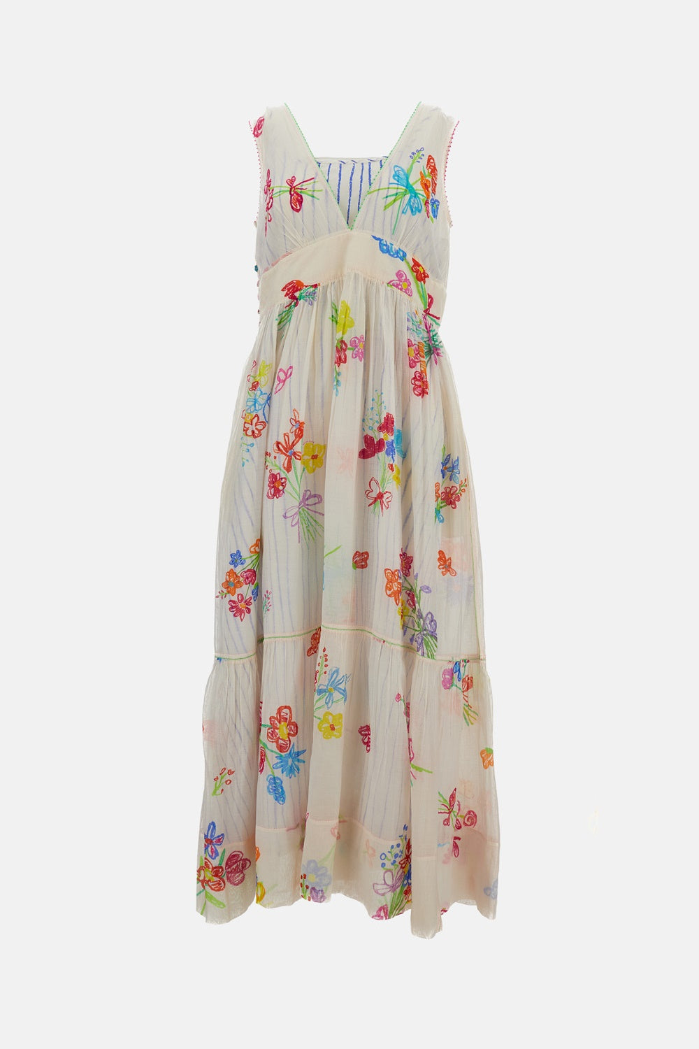 SLEEVELESS LONG DRESS
