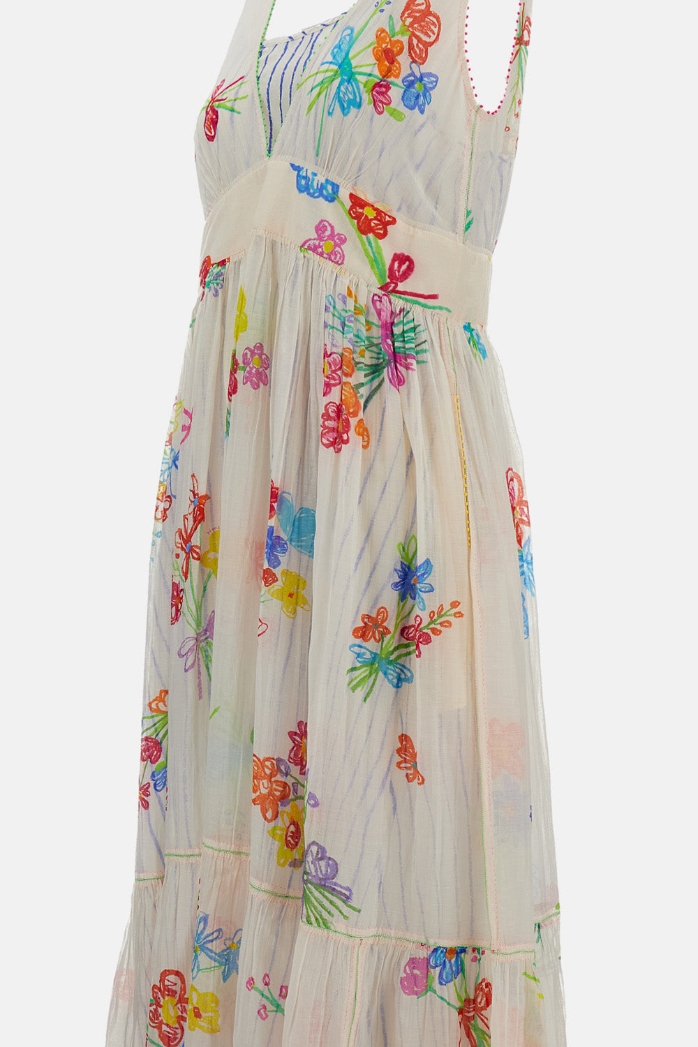 SLEEVELESS LONG DRESS