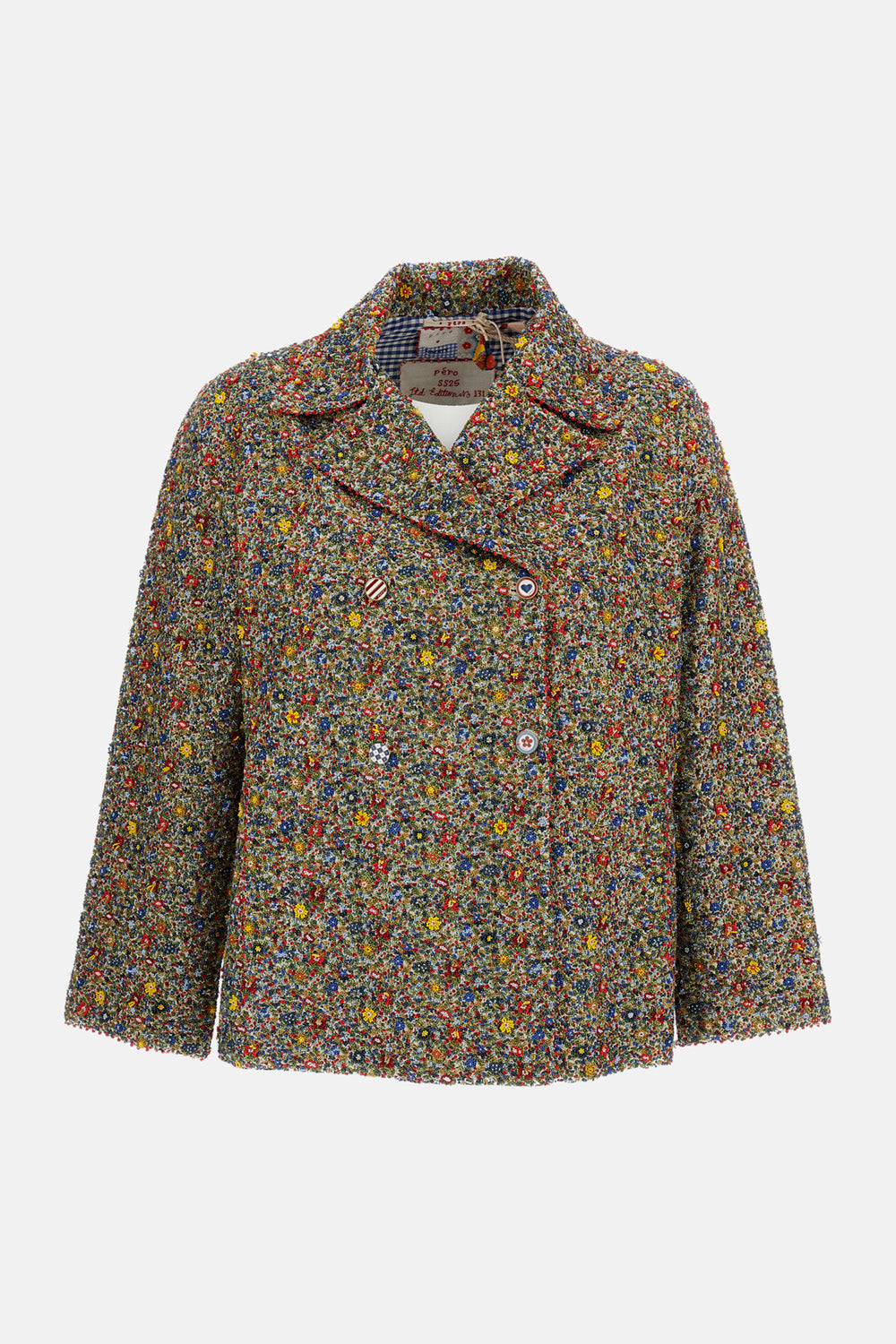 BEAD-EMBROIDERED JACKET