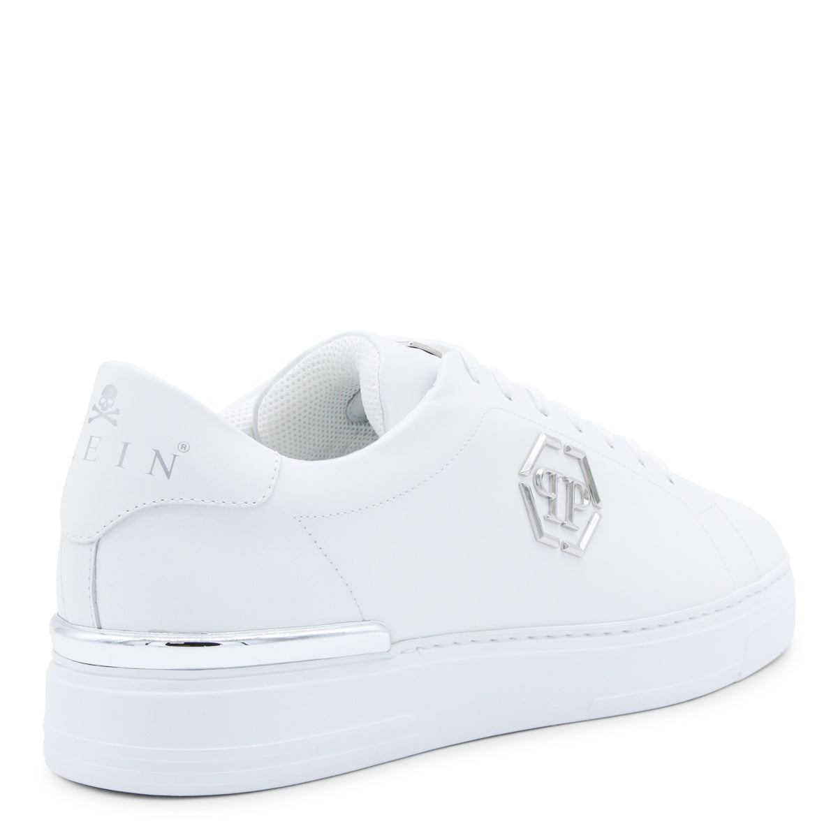 WHITE LEATHER SNEAKERS