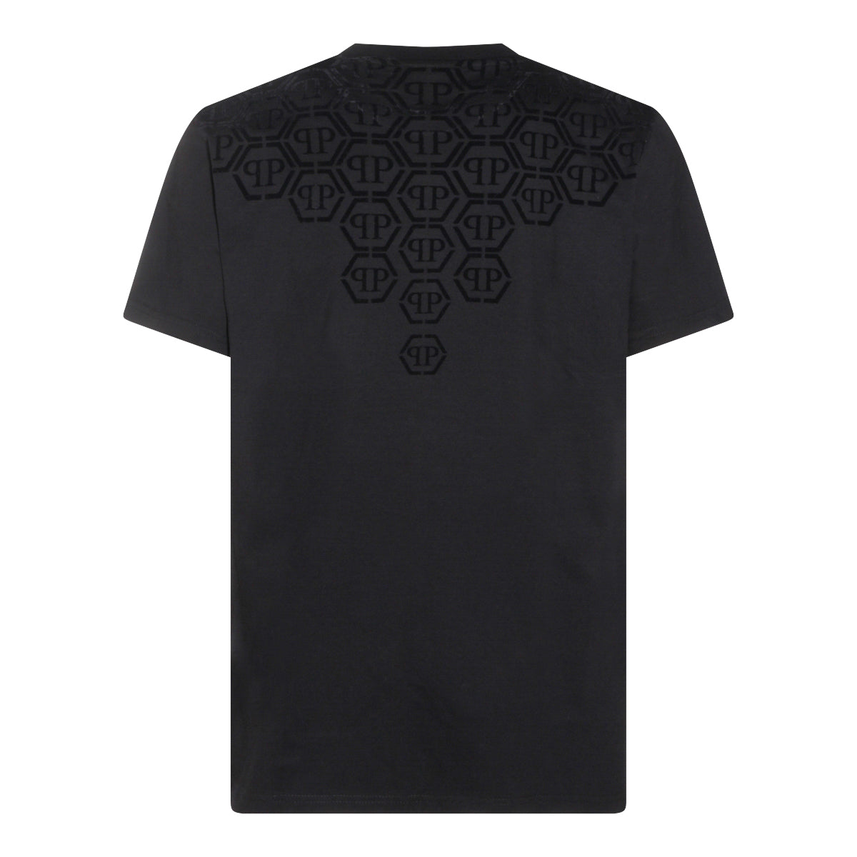 BLACK COTTON T-SHIRT