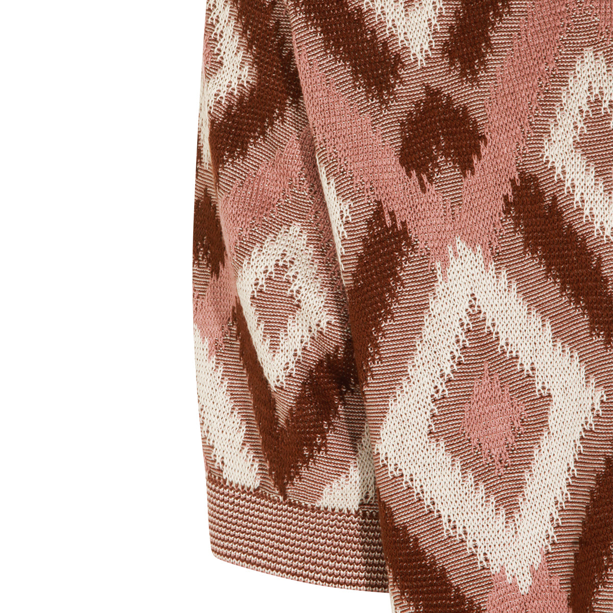 PINK SILK AND COTTON POLO SHIRT