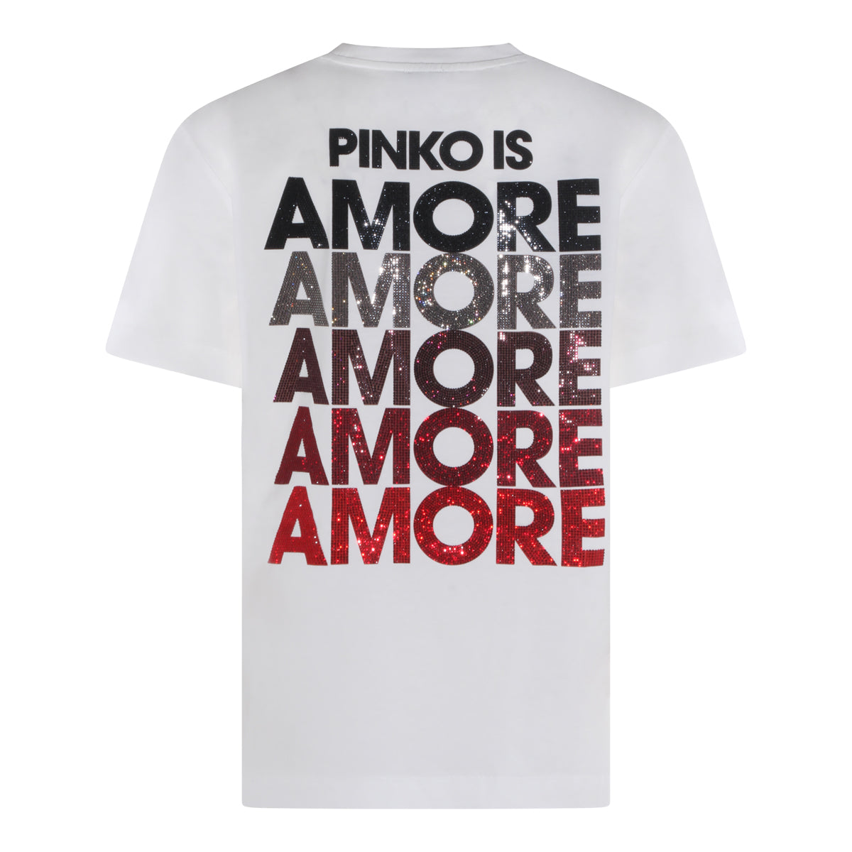 WHITE COTTON T-SHIRT