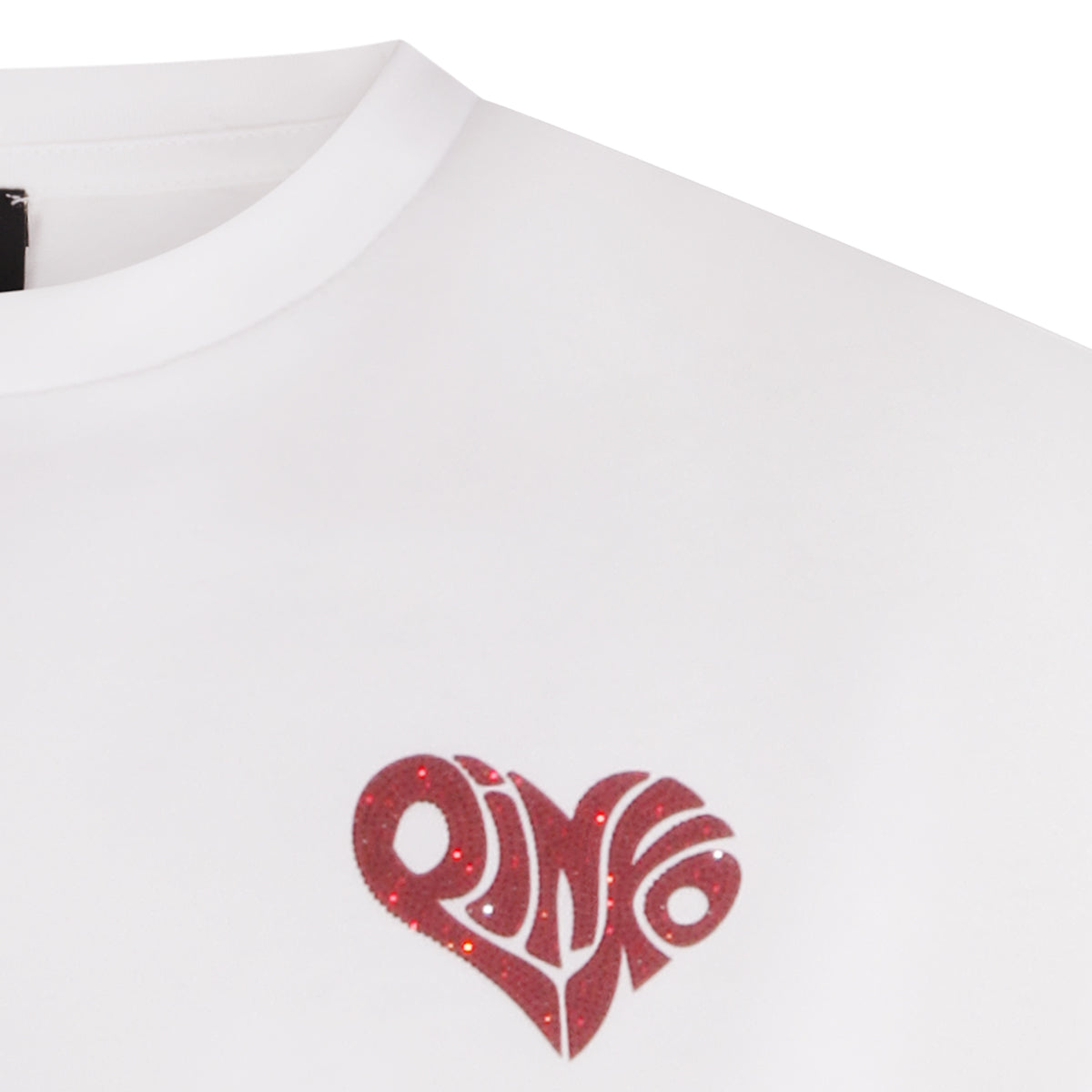 WHITE COTTON T-SHIRT