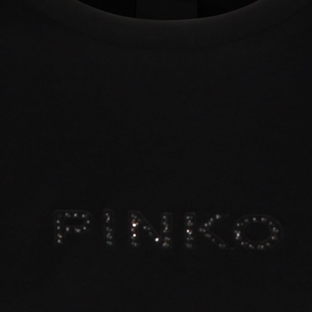 BLACK COTTON T-SHIRT