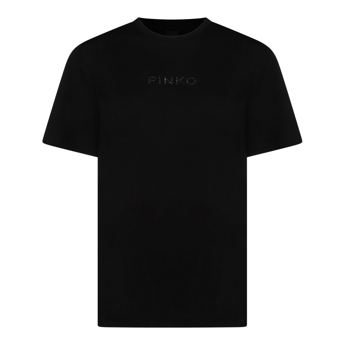 BLACK COTTON T-SHIRT