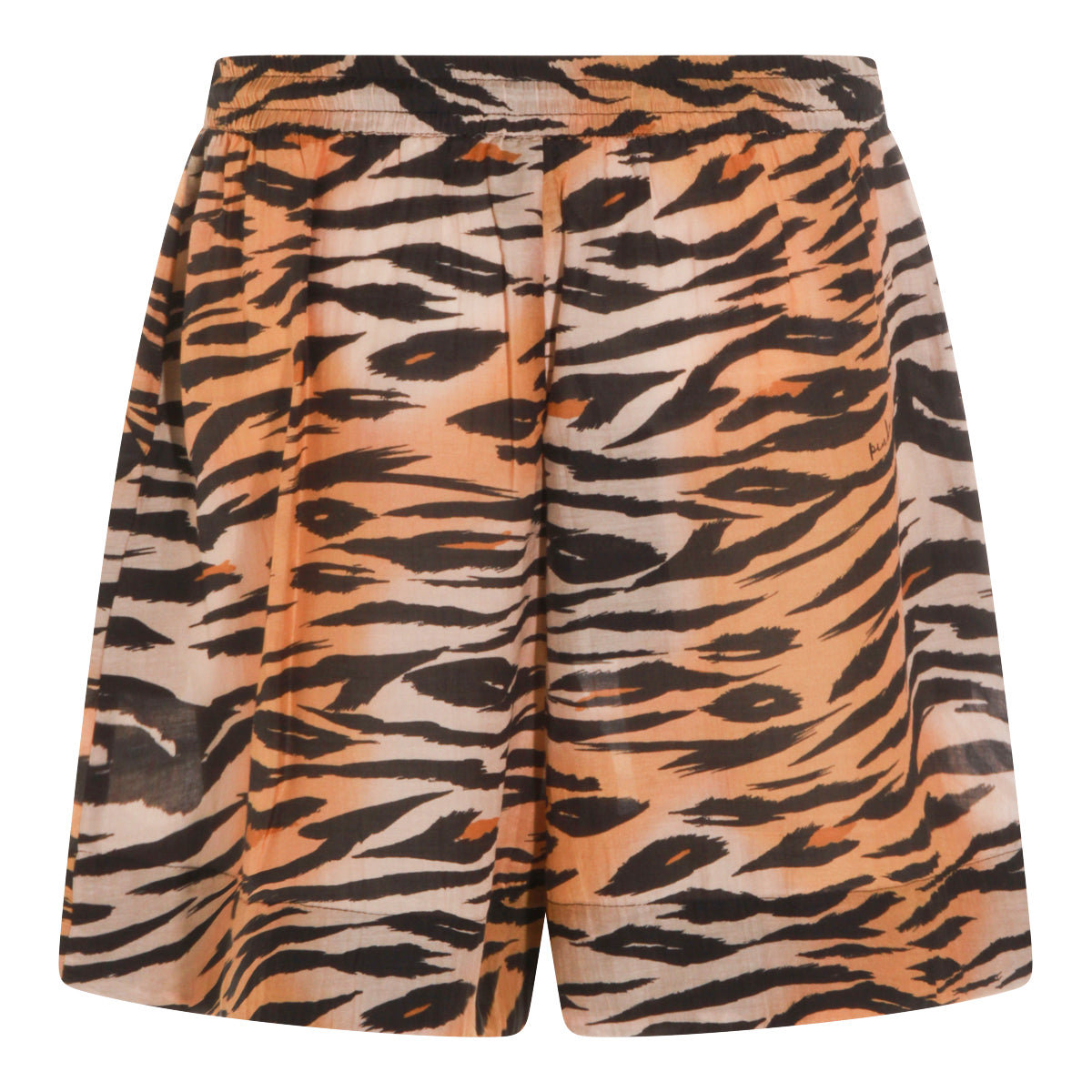 ANIMALIER COTTON SHORTS