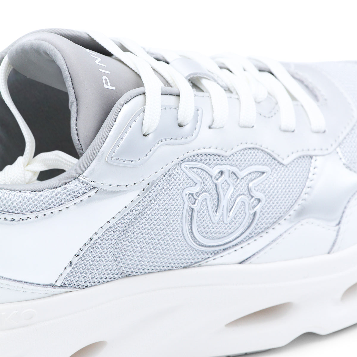 SILVER LEATHER PINK 98 SNEAKERS