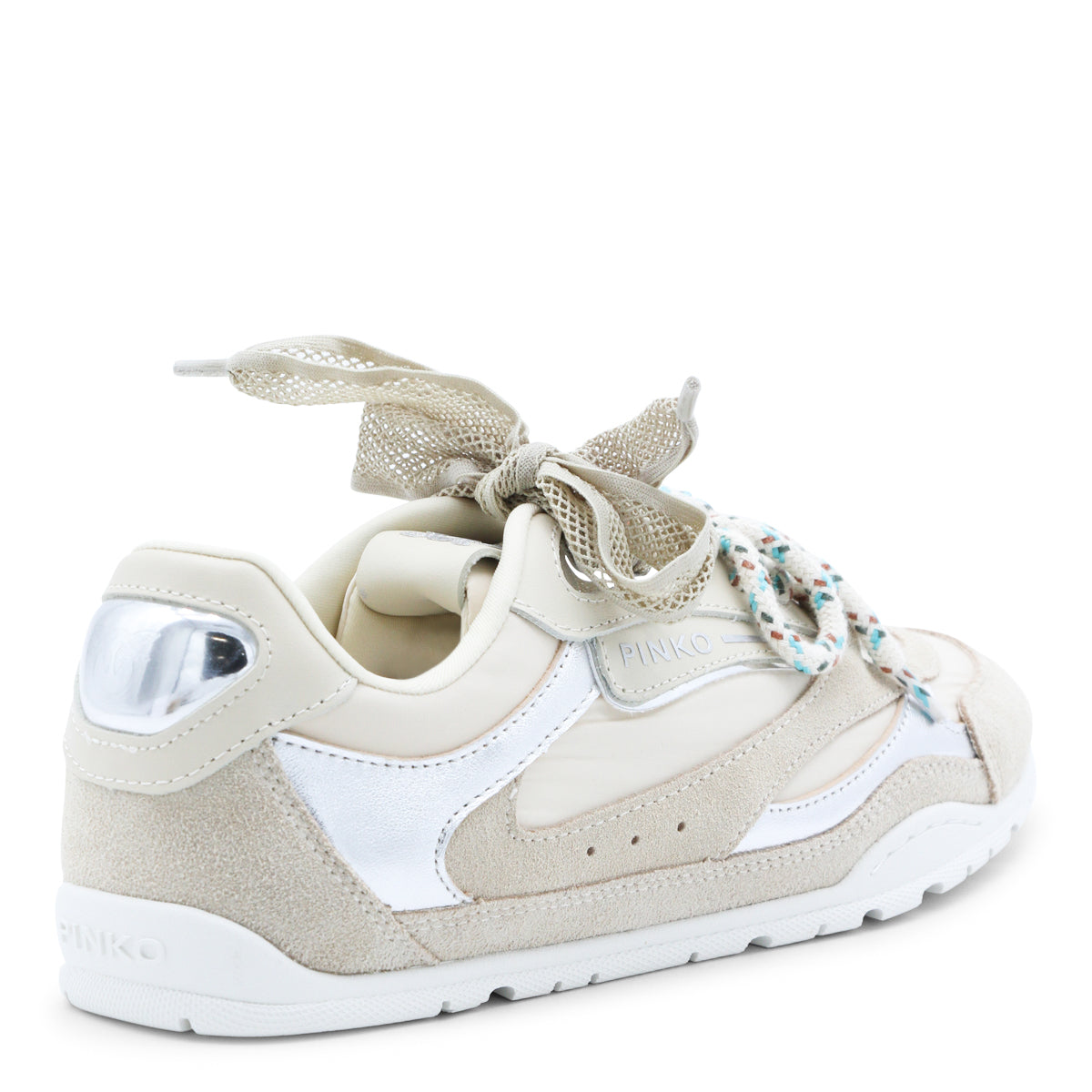 BEIGE LEATHER YULIA 01 SNEAKERS