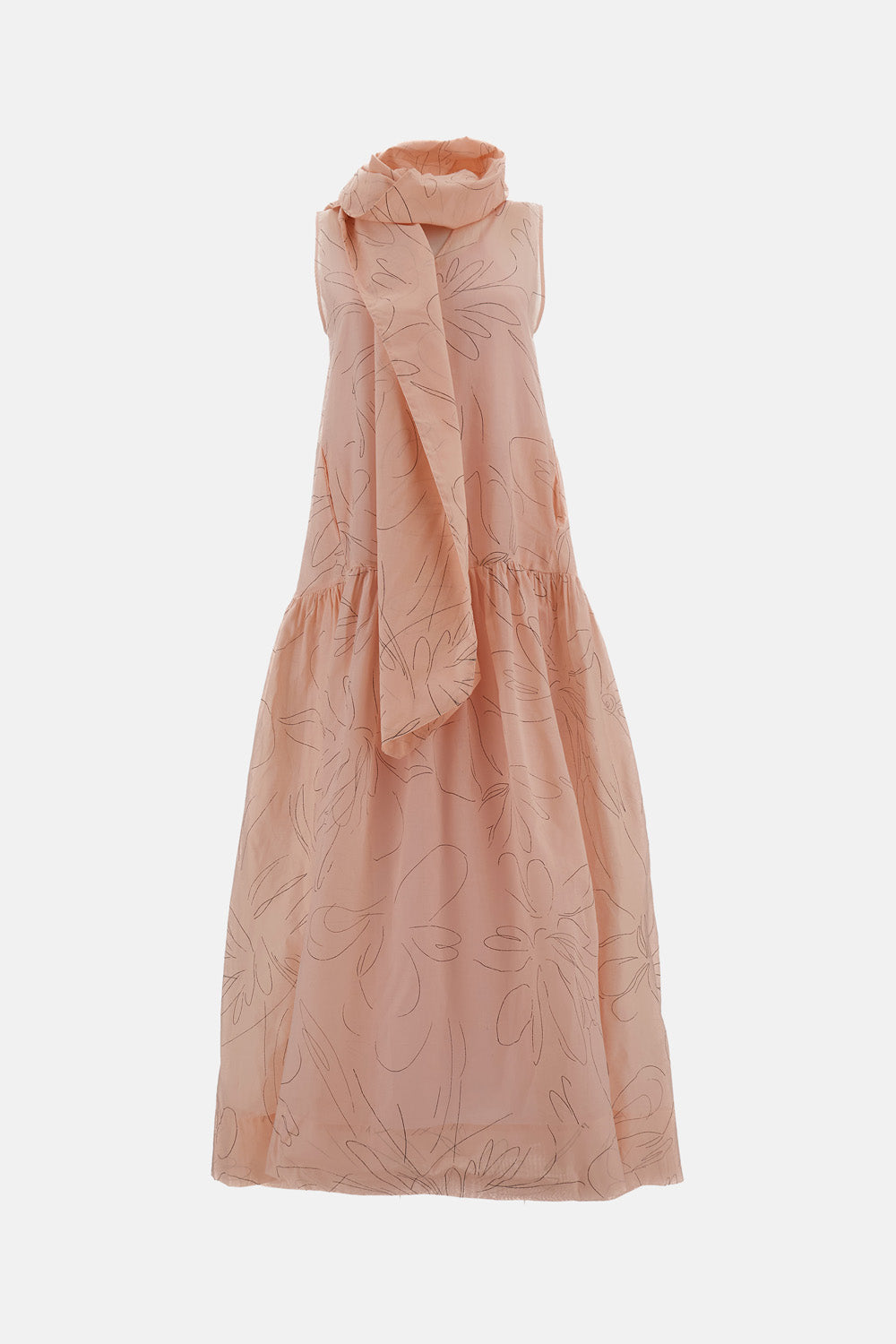 LONG ORGANZA DRESS