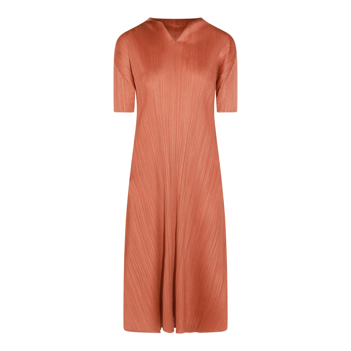 BROWN DRESS