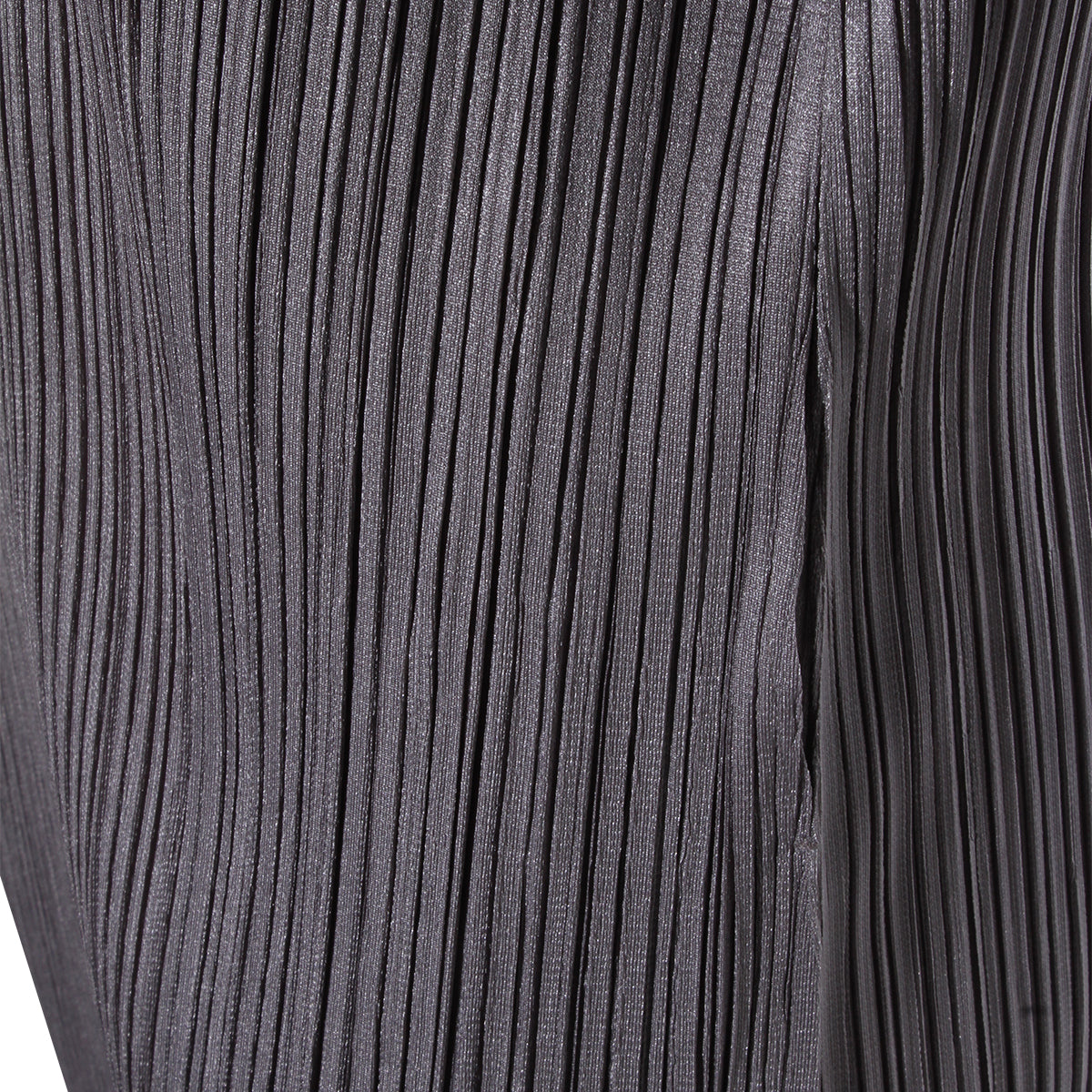 GREY PLEATED DRESS