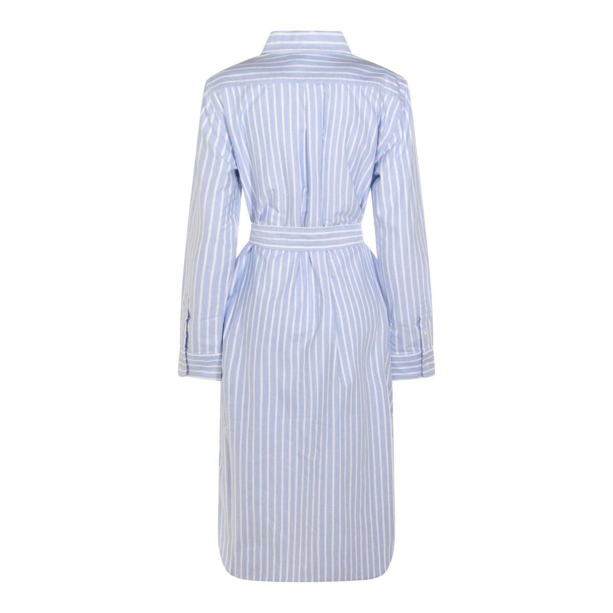 BLUE AND WHITE COTTON DRESS