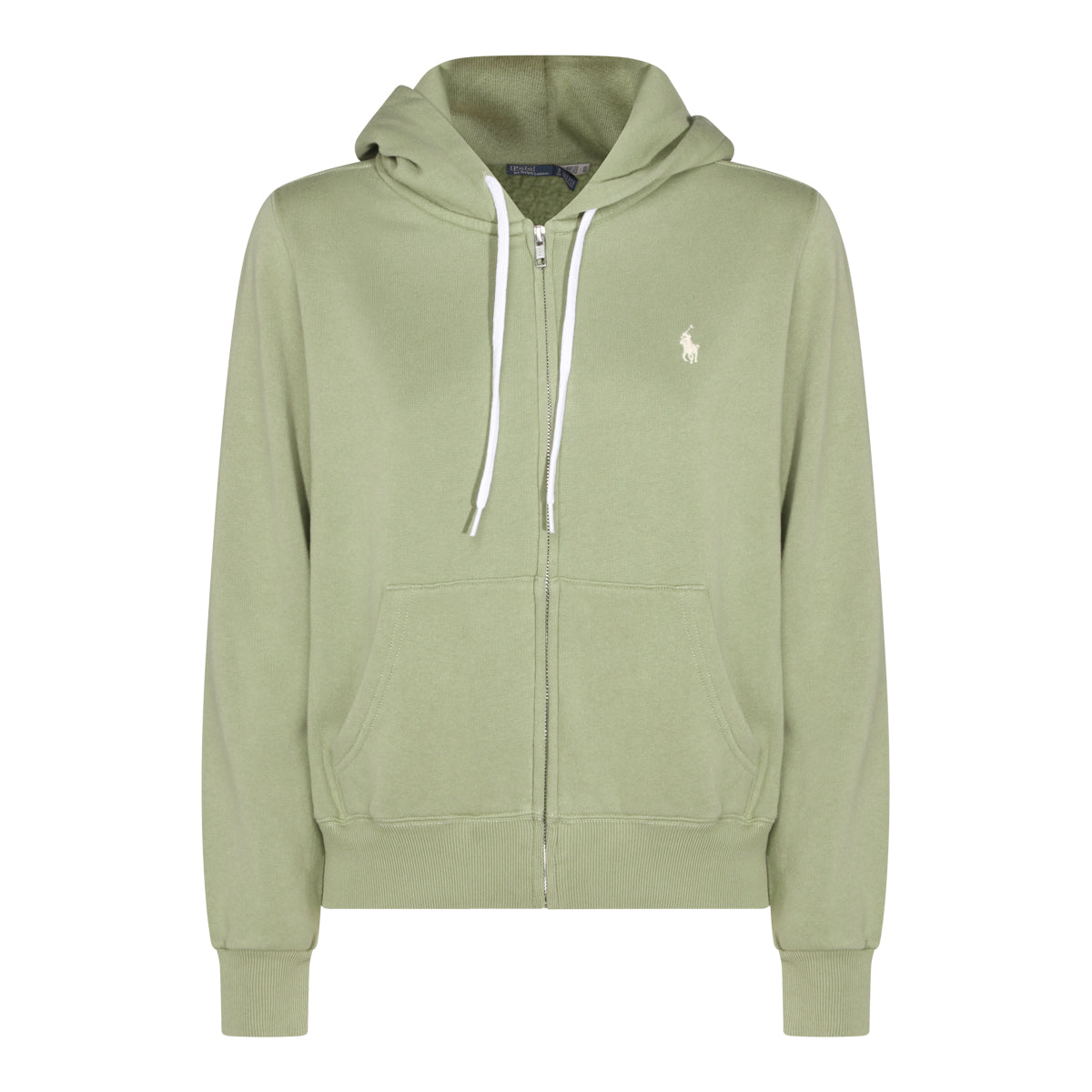 GREEN COTTON SWEATSHIRT