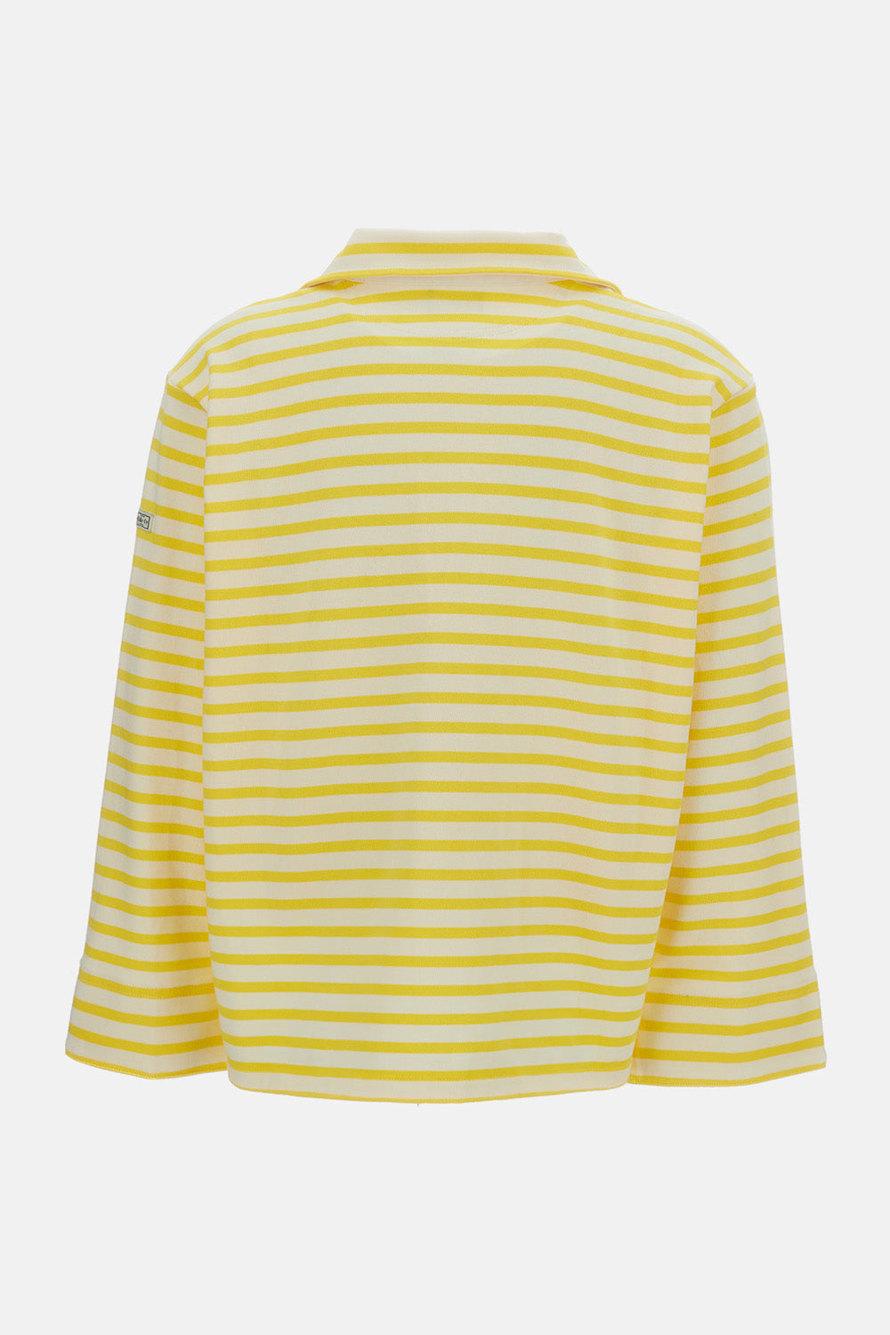 V-NECK STRIPED T-SHIRT