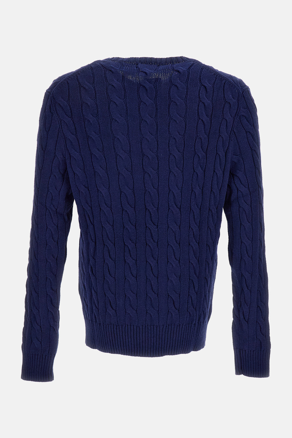 CABLE KNIT  CREW NECK SWEATER