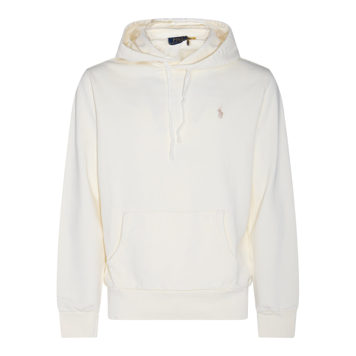BEIGE COTTON SWEATSHIRT