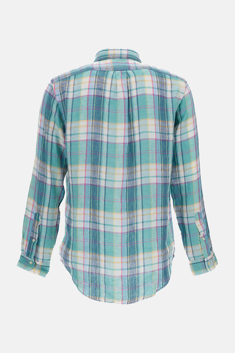 LINEN CHECK SHIRT