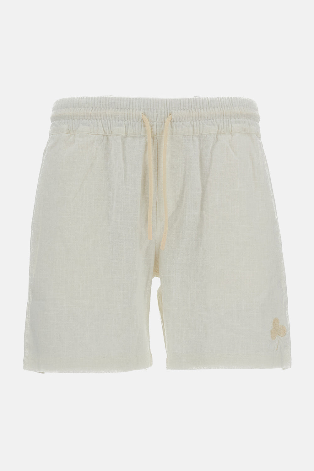 EMBROIDERY NATURE RAMIE SHORTS