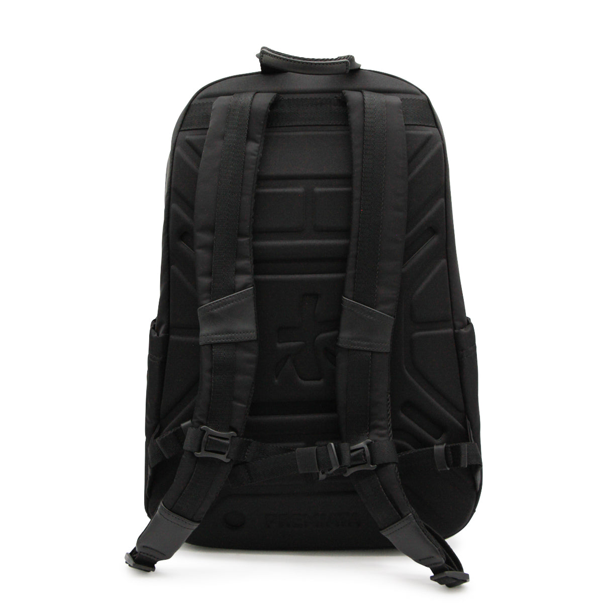 BLACK NYLON BACKPACK