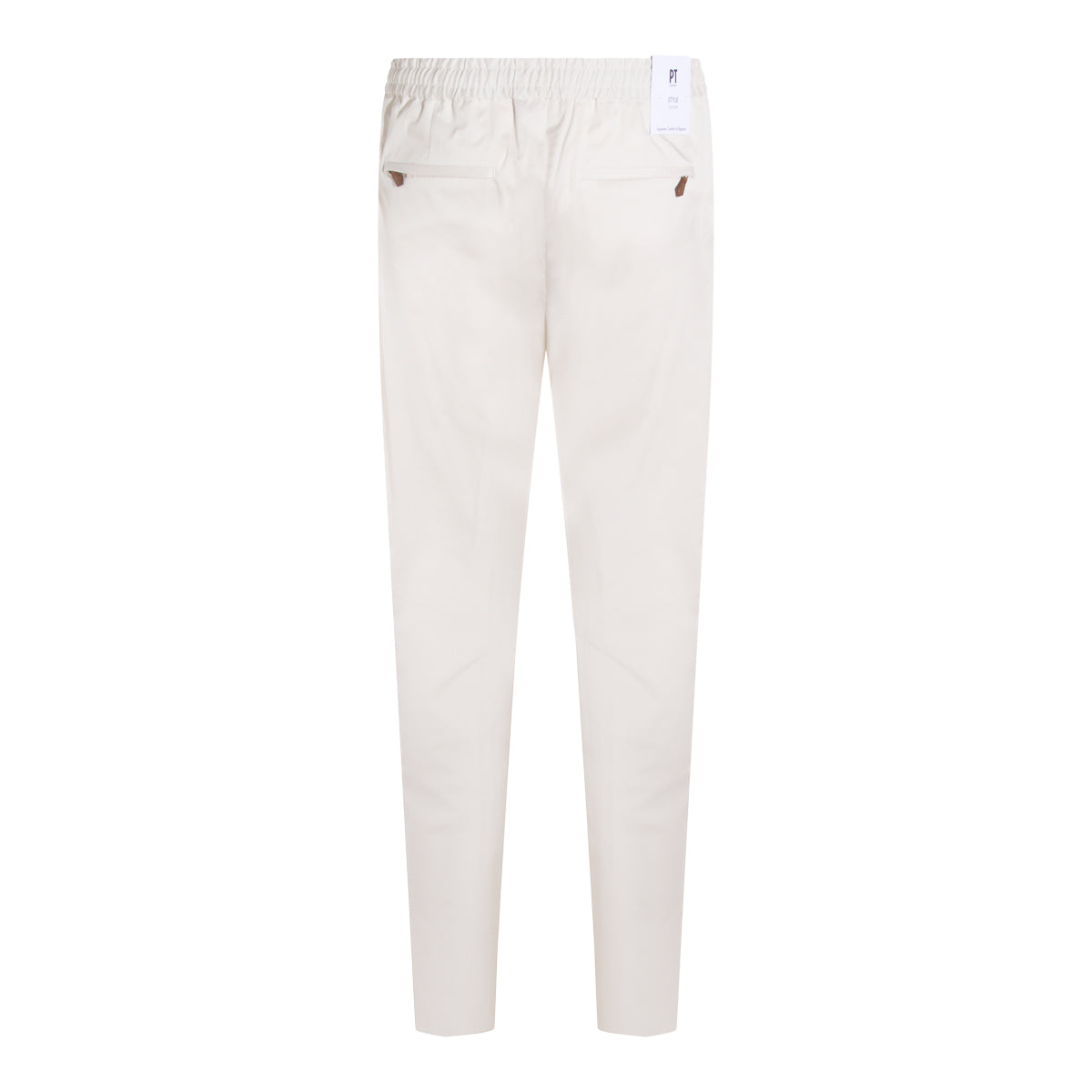 WHITE COTTON PANTS