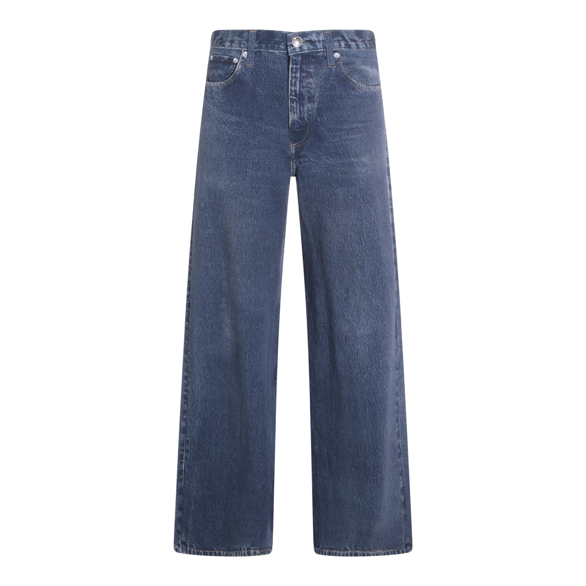 DARK BLUE COTTON MIRAMAR TERRY JEANS