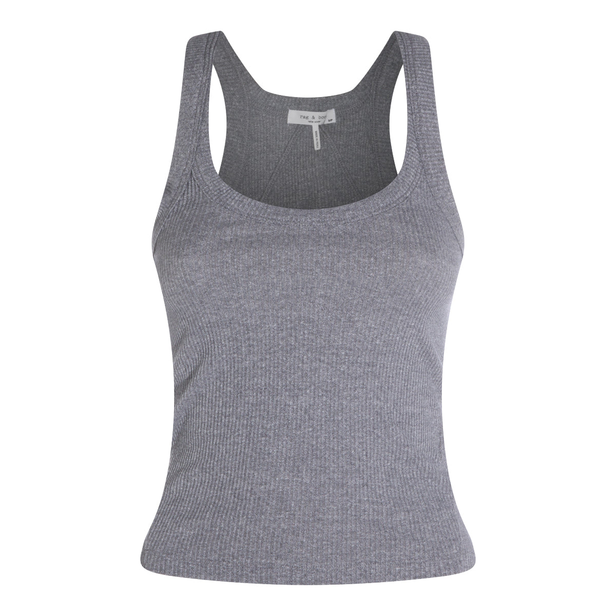GREY COTTON TOP