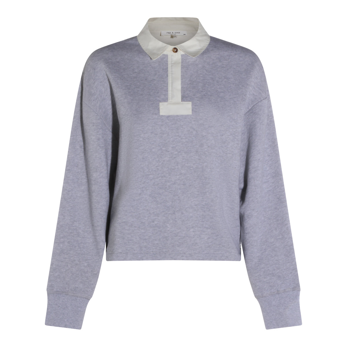 GREY COTTON SWEATSHIRT