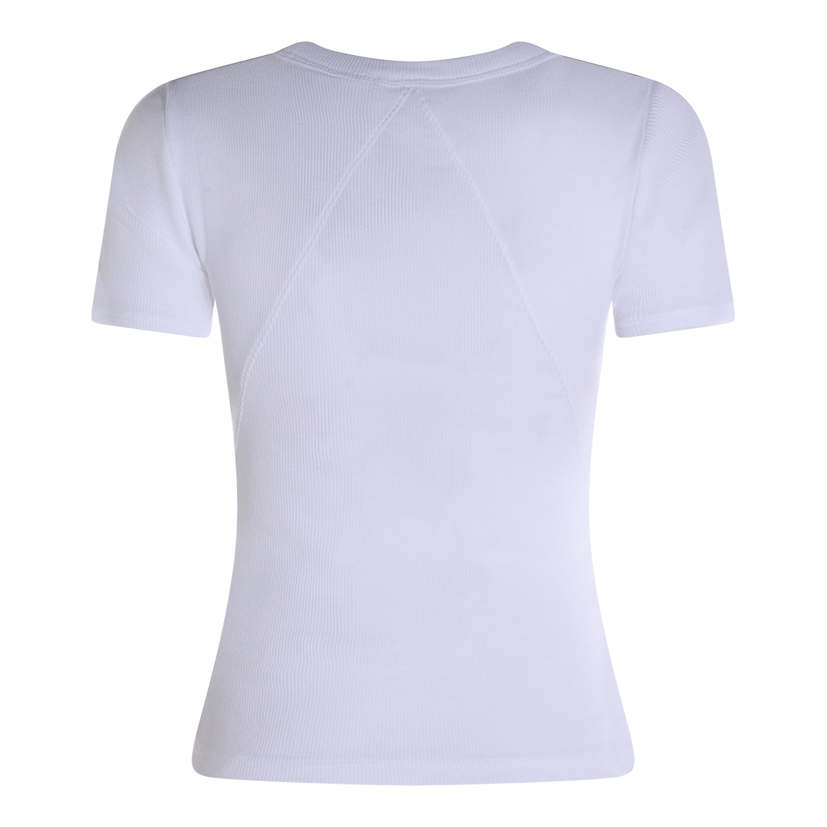 WHITE COTTON T-SHIRT