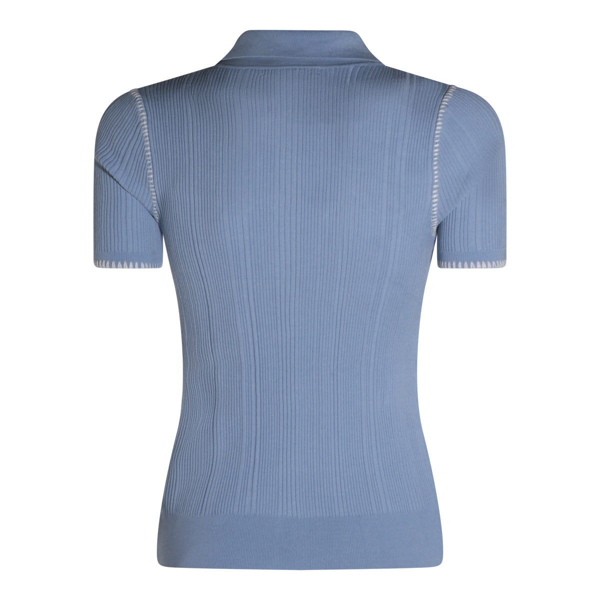 LIGHT BLUE VISCOSE KNITWEAR