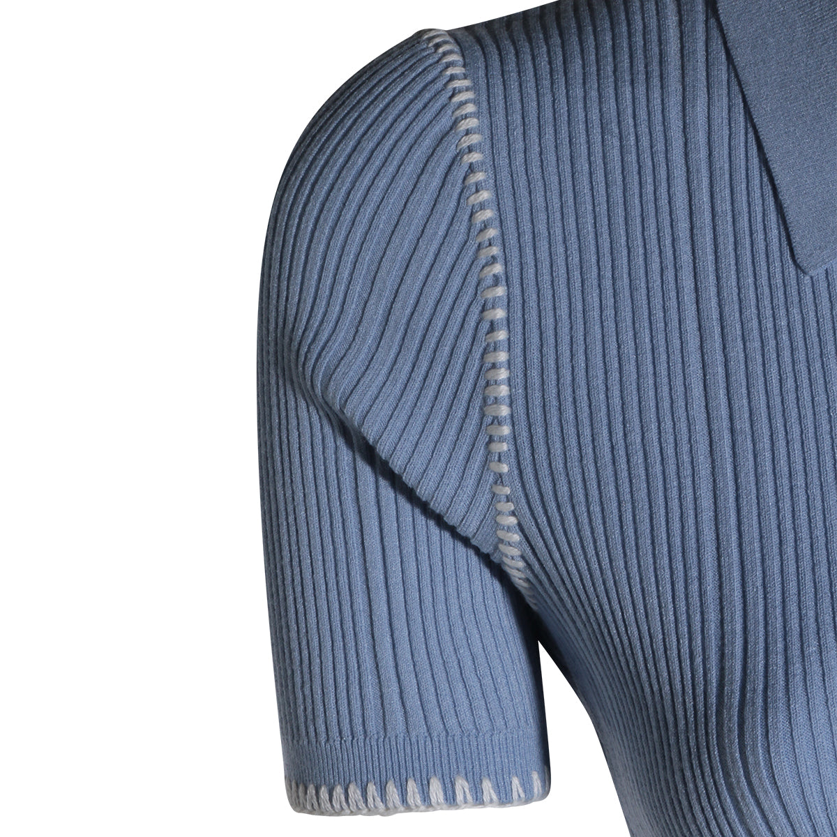 LIGHT BLUE VISCOSE KNITWEAR