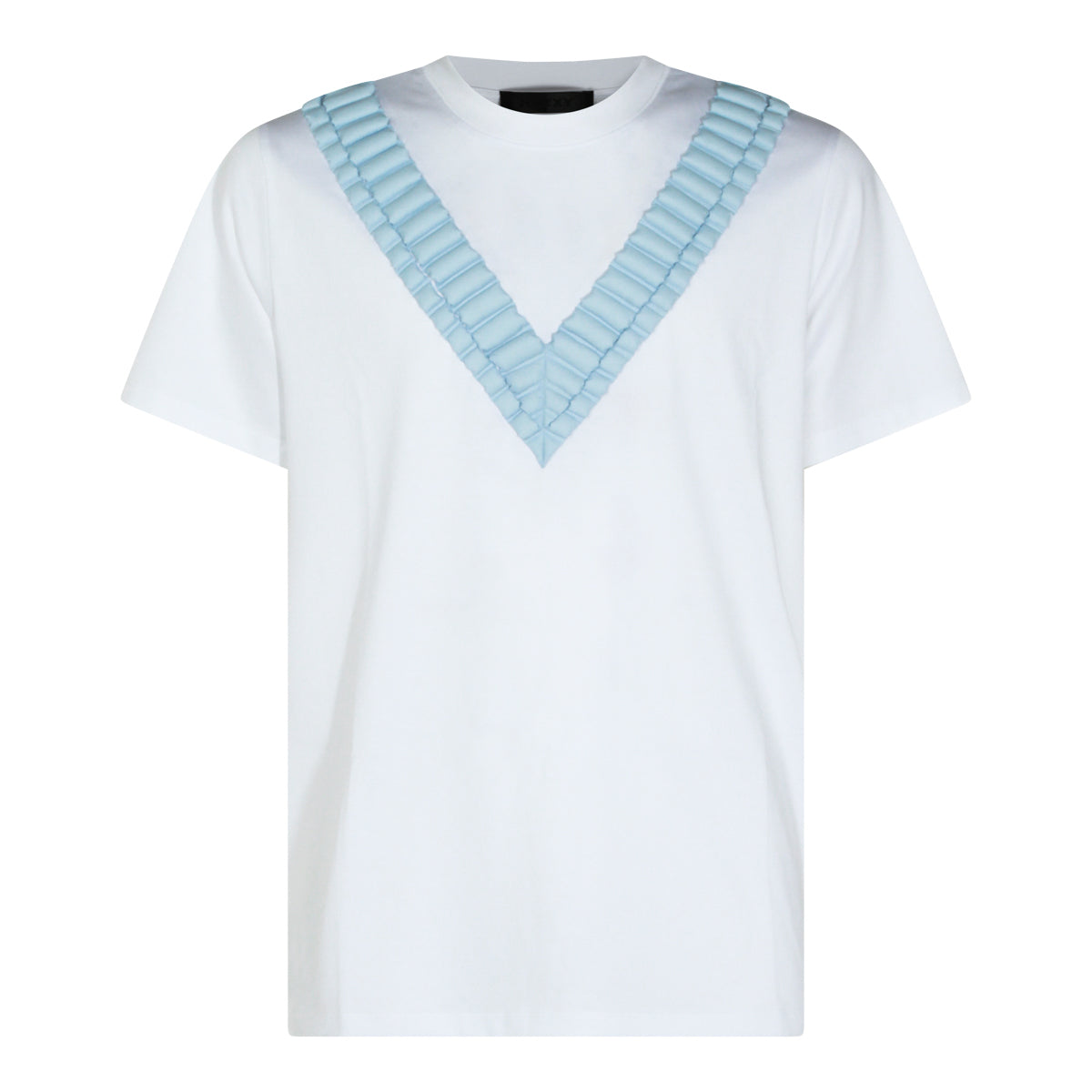 WHITE COTTON T-SHIRT